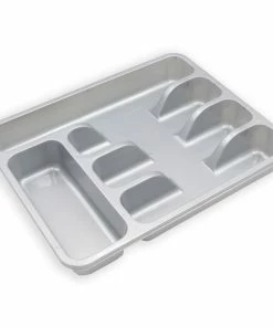 Besteckeinsatz - Silber - 5 Fächer