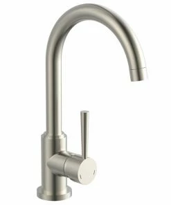 Küchenarmatur - Edelstahloptik - Hochdruck - Schwenkbar