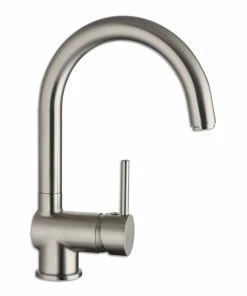 Küchenarmatur - Edelstahloptik - Hochdruck