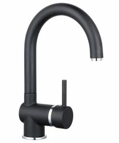 Küchenarmatur - Matt Schwarz - Hochdruck