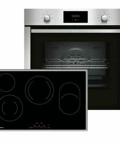 NEFF Einbau-Backofen-Set XB38 - Edelstahl - A