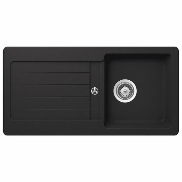 Einbauspüle - Onyx - Cristalite - 86x43,5 Cm