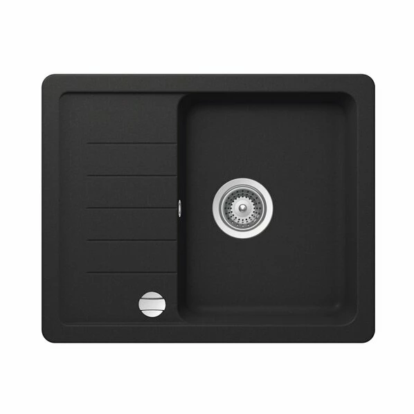 Einbauspüle - Onyx - Cristalite - 62x50 Cm