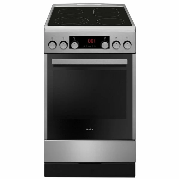 AMICA Elektro-Standherd SHC 904 100 E - Edelstahl - A