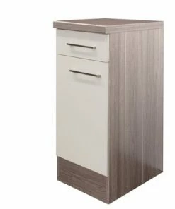 Anrichte EICO - Magnolienweiß-Tennessee Eiche - 30 Cm