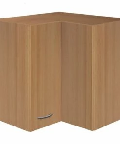 Eck-Hängeschrank NANO - Buche - 60x60 Cm