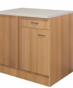 Eck-Anrichte NANO - Buche - 110 Cm