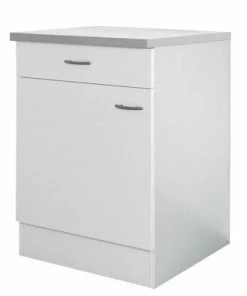 Anrichte WITO - Weiß-grau - 60 Cm