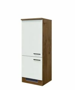 Demi-Kühlschrankumbau VINTEA - Lancelot Oak - Magnolia Matt - 2-türig