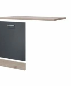 Geschirrspülerumbau MORENA - San Remo Eiche - Basaltgrau Matt