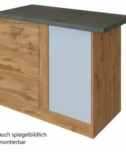 Eck-Anrichte SORRENTO - Wotan Eiche - 100 Cm Breit