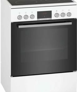BOSCH Stand-Elektroherd HKR39C220 - Weiß - A