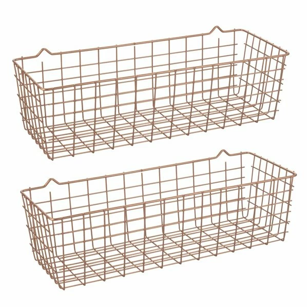 2er-Set Allzweckkorb - Kupfer - Polytherm