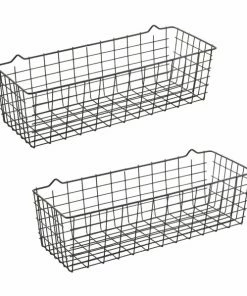 2er-Set Allzweckkorb - Schwarz - Touch Therm